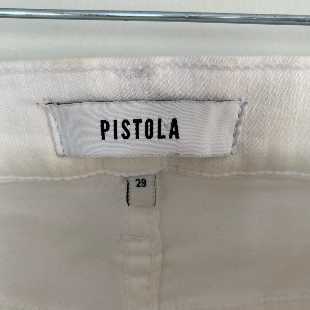 Pistols white jeans